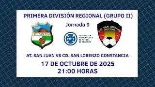 Directo | Tenerife | Primera División Regional: Atlético San Juan - CD San Lorenzo Constancia