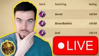 Hearthstone Battlegrounds NEW SEASON HYPE - Let's get RANK 1 NA
