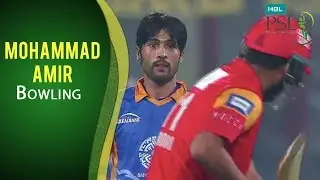 PSL 2017 Playoff 2: Karachi Kings vs. Islamabad United - Mohammad Amir Bowling