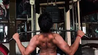 Gym exercise video / back exercise video #youtubeshorts #gymclothes #gym #motivation #natural#video 