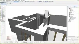 Дизайн дома (квартиры) в Archicad 10/26 - чертим план дома 10