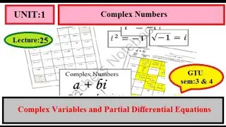 BE-CVPDE-25_ Analytic function | Examples  (GTU) (Mechanical & Civil engineering) sem-3 & 4
