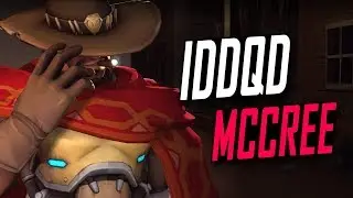 IDDQD INSANE MCCREE! [ OVERWATCH SEASON 6 TOP 500 ]