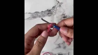 Easiest Slip Knot Ever for Crochet Beginners #crochet #slipknot #crochetbeginners #basiccrochet