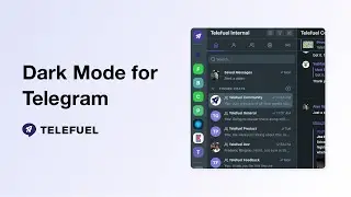 Dark Mode for Telegram - Telefuel