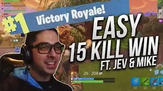 15 Kill WIN | Squads with Jev & Mike9x | WHERE IS HE HIDING? - Trick2G