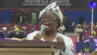 PASTOR MRS MARGRET DARAMOLA SERMON | LET THERE BE LIGHT