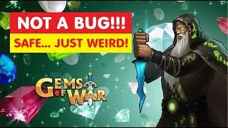 Gems of War NOT A Bug Glitch? What's Going On? Solved & SAFE!