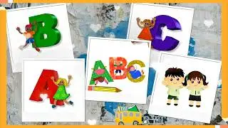 La Chanson de l'Alphabet ♫ French ABC Song ♫ French Alphabet ♫ Les Lettres de l'Alphabet 