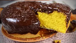 Bolo de CENOURA de Liquidificador SEM GL&Uacute;TEN (O MELHOR) Ep.17 #itatododia