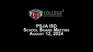 School Board Meeting: August 12, 2024