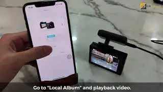 How to Connect Lifechaser LC31 4K Camera via WiFi (iPhone Version)
