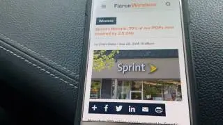 Sprint's LTE network  (coverage, growth) vlog#7