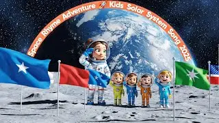 Kids Space Quest Rhyme | Rocket Ride Through Planets & Stars