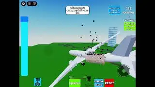 Final Destination 1 plane crash but in roblox