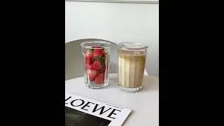 Amazon best seller clear glass coffee mug juice glasses