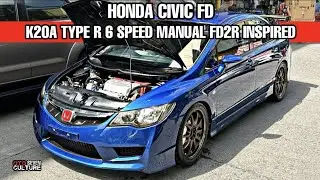 2007 Honda Civic FD K20A Type R 6 Speed Manual FDR2 Inspired | OtoCulture