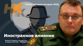 Иностранное влияние. Евгений Фёдоров на СК НОД. 10.08.2025