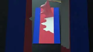 Drawing Cambodia flag 🇰🇭#marker#Asmr#satisfying#next?