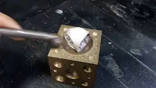 Handcrafting a Stunning Red Gemstone Silver Ring | custom ring manufacturers