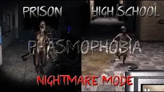 TERKEDİLMİŞ OKULDAN LANETLİ HAPİSHANEYE - KABUS MODU * PHASMOPHOBIA