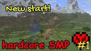 Minecraft Hardcore SMP - EPISODE 1: FINDING A SETTLEMENT (Ft. @celestial_neon15 )