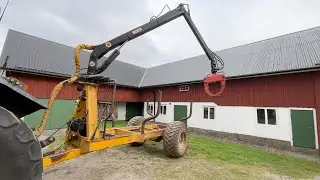 K&ouml;p Skogsk&auml;rra Martinssons mekaniska 8 ton med FMV kran + drift och vinsch p&aring; Klaravik