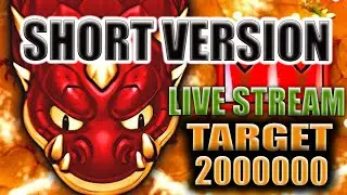 💥 Short version 💥 Target 2000000 mass 💥 Live Stream 💥 Little Big Snake
