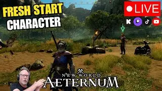 Renfail Plays New World: Aeternum - Fresh Start Character | October 15, 2025