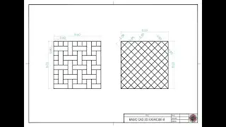 BASIC CAD 2D EXERCISE #8 (TAGALOG)