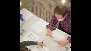 rigged 2020, democrats filling in your ballots!