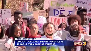 La Quinta High students organize protest over ICE activity as schools warn against walkouts