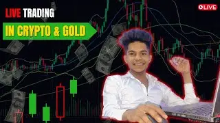 21 JAN | Gold & Bitcoin |  BEST SETUP 😱  | #cryptotradinglive #forextradinglive #trading #goldlive