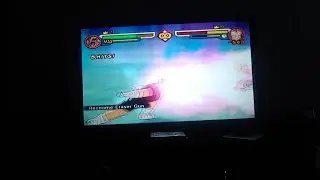 Dragonball Z Budokai 2 Recoome Eraser Gun on Super Saiyan Gotenks Alternate Gyaku Ryona