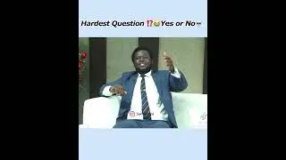 The question is Mr. Ben Kaifala, do you want to be the president of Sierra Leone? Yes or No.