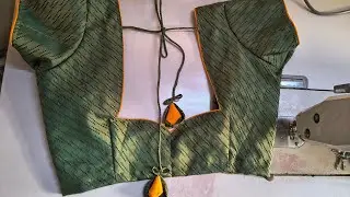 Anitha koli tailoring  is Live simple 4tecks full lining blouse cutting and stitching