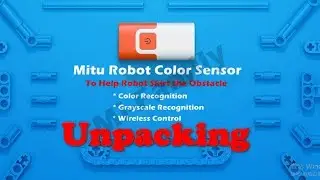 Xiaomi Mitu robot color sensor unpacking