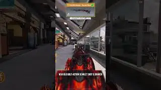 New Kilo Bolt-Action Scarlet Shot is broken