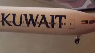 FIRST ON YOUTUBE Kuwait Airways B777-300er Hogan Wings 1:200 Review