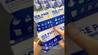 #seafood #picnic #camping #dryice #icepack #frozenfood #frozendrinks #coolers ice pack pressure test