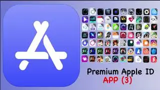 Apple ID with Duet, iWriter, AdBlock, SuperimposeMirror app many cam app, tape measure