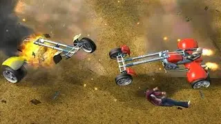 Дерби на МОТОциклах в FLATOUT 2 'Most Wanted 2011'
