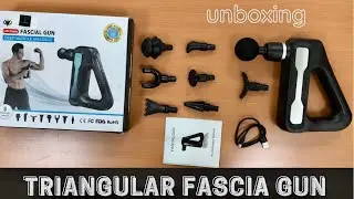 Fascial Massage Gun | unboxing & setup | Azo Edition