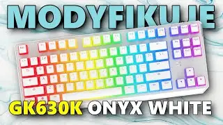 MODYFIKUJE NAJPOPULARNIEJSZĄ KLAWIATURĘ (konkurs) | SPCGear GK630K Onyx White