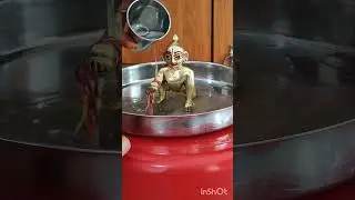 Miracle Care of laddu gopal #laddu #krishnalove #harekrishna #ytshorts
