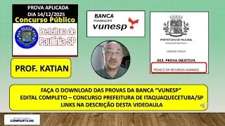 PREFEITURA DE PAULÍNIA/SP-Cargo Técnico de Recursos Humanos-Questões consideradas difíceis da Vunesp