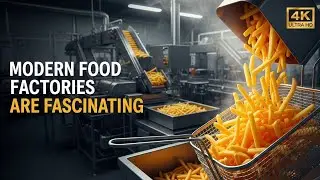 How French Fries Are Made 🍟 | Fast-Food Factory Style (4K) | Inside The Factory