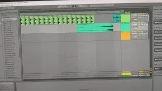 Primeira m&uacute;sica  em um programa de m&uacute;sica (Ableton)