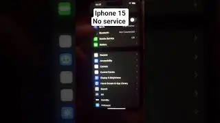 Iphone 15 no service issues | simtime l Non PTA #esim #iphone #shorts #shortsfeed