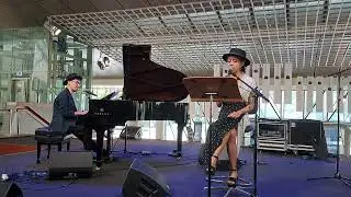 Tea for two - Jordan Wei featuring NyaLi @ Esplanade concourse Jazz in July 2022